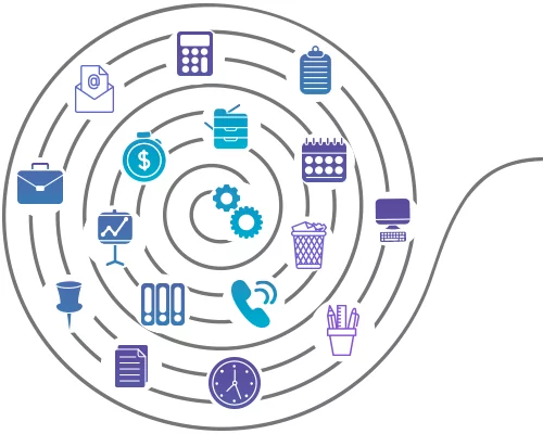 We solve back office problems.